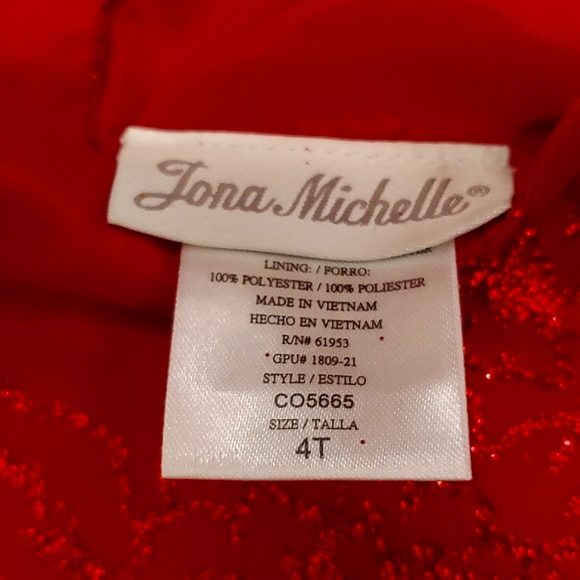 NWT: JONA MICHELLE HOLIDAY🎄 DRESS - Picture 6 of 7